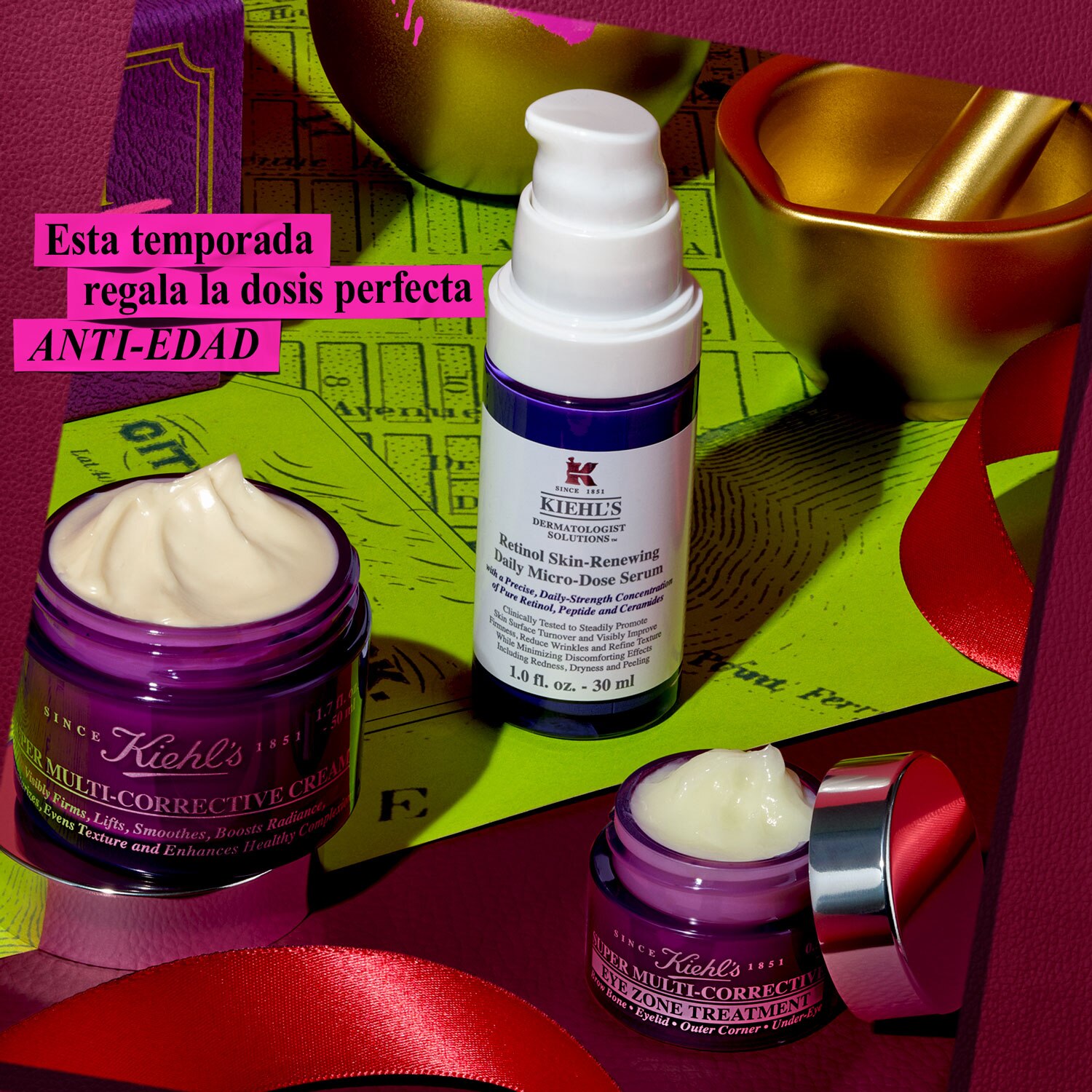 SUPER MULTI CORRECT WHAT’S YOUR AGE AGAIN H25 (SET DE CREMAS FACIALES)